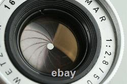 Leica Leitz Elmar 50mm F/2.8 Lens for Leica M #29491 C1