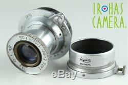 Leica Leitz Elmar 50mm F/3.5 Lens for Leica L39 #23356 C1