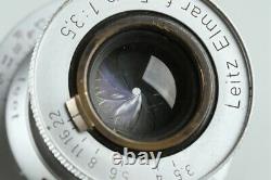 Leica Leitz Elmar 50mm F/3.5 Lens for Leica L39 #26903 C1