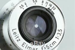 Leica Leitz Elmar 50mm F/3.5 Lens for Leica L39 #27377 C1