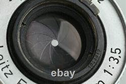 Leica Leitz Elmar 50mm F/3.5 Lens for Leica L39 #28287 C1