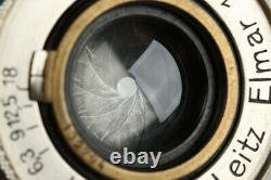 Leica Leitz Elmar 50mm F/3.5 Lens for Leica L39 #34174 C1
