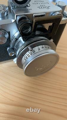 Leica Leitz Elmar 5cm (50mm) f3.5 RED SCALE 1954 collapsible LTM L39 +NOOKY