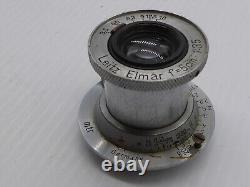 Leica Leitz Elmar 5cm F/3.5 CAMERA LENS Leica Thread Mount / L39 Fit vgc tested