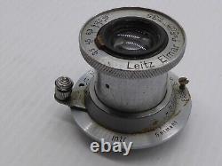 Leica Leitz Elmar 5cm F/3.5 CAMERA LENS Leica Thread Mount / L39 Fit vgc tested