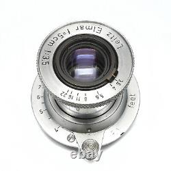 Leica Leitz Elmar 5cm F/3.5 Collapsible Lens LTM M39 f22