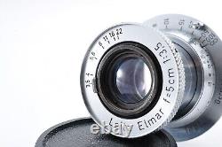 Leica Leitz Elmar 5cm F3.5 L mount LMT L39 50mm Excellent++++ from Japan#231221