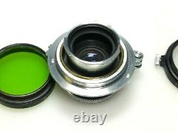 Leica Leitz Elmar 5cm F3.5 LTM + Gr Green + UVa