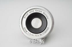 Leica Leitz Elmar 5cm f/3.5 50mm f3.5 Ernst GMBH Wetzlar Lens, For Leica M