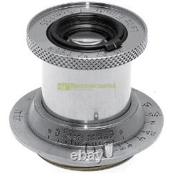 Leica Leitz Elmar 5cm f3.5 M39 usable on M6 M7 M8 M9 M10 monochrome. 50mm