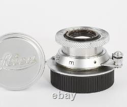 Leica Leitz Elmar 5cm f3.5 retractable chrome SHP 303672