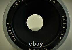 Leica Leitz Elmar 65mm f/3.5 with Visoflex III in exc++