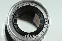 Leica Leitz Elmar 90mm F/4 Lens for Leica M #37742 T