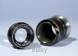 Leica Leitz Elmar 9cm 90mm f/4 Prime Lens Black 1937 Screw Mount L39 39mm