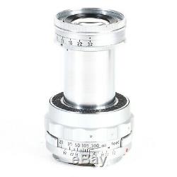 Leica Leitz Elmar 9cm 90mm f4 Collapsible M Mount Lens CLA'D EX+++