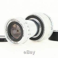 Leica Leitz Elmar 9cm 90mm f4 Collapsible M Mount Lens MINT