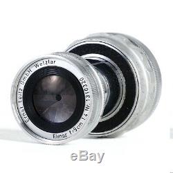 Leica Leitz Elmar 9cm (90mm) f4 Collapsible M Mount Lens (Read)