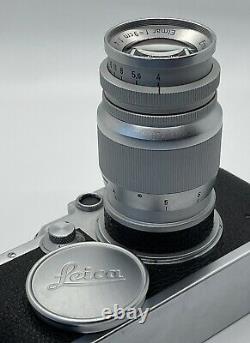 Leica Leitz Elmar 9cm f/4 L39 Thread Mount, withoriginal Hood, 1950