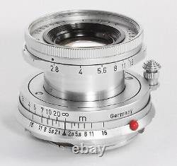 Leica Leitz Elmar-M 2,8/50mm chrom SHP 300298