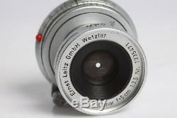 Leica Leitz Elmar-M 3,5/5 Germany Lens 3,5/50 versenkbar chrom