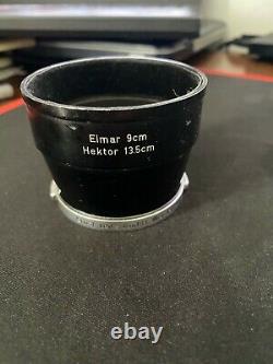 Leica Leitz Elmar-M 90mm f4 Collapsible + Hood