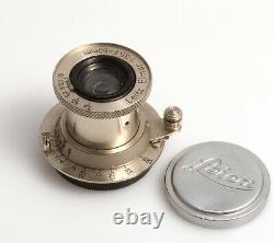 Leica Leitz Elmar Nickel 13,5 f=50 mm #156434 M39 Gewinde