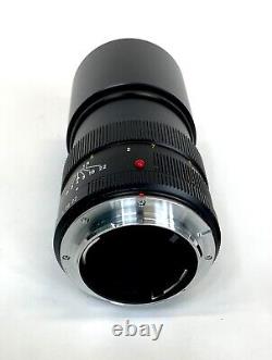 Leica Leitz Elmar-R 180mm f/4 telephoto lens, in box, excellent+