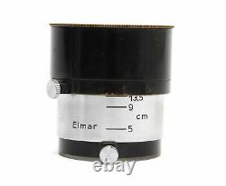 Leica Leitz FIKUS 12530 variable lens hood for Elmar 5cm 9cm 13.5cm chrome