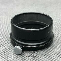 Leica Leitz FISON black paint A36 Clamp-on Lens Hood For Elmar 5 cm Original