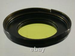 Leica Leitz I Elmar Elmax Anastigma yellow filter lens ger 36Ø 36 mm 2985/9