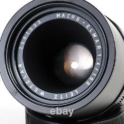 Leica Leitz Macro Elmar 100mm f4 R Mount Bellows Lens #1539 Looks Unused