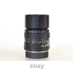 Leica / Leitz Macro-Elmar-R 4.0/100 Model 11234 100Mm F/4 Tele Lens