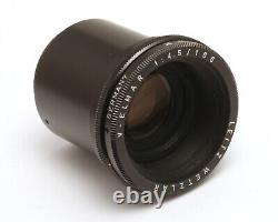 Leica Leitz OZOFA Wetzlar V-Elmar 14.5/100mm Magnification Lens M39 Thread