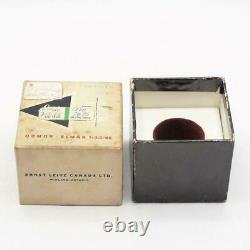 Leica Leitz Ocmor 65mm f3.5 Elmar Lens EMPTY Box Only Vintage 1965