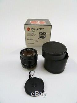 Leica Leitz Vario-Elmar-R 35-70MM F3.5 Lens in Box and in EC