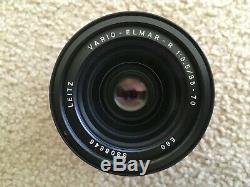 Leica Leitz Vario-Elmar-R 35-70mm f3.5 3-Cam Zoom Lens and B+W UV-Haze Filter