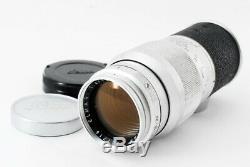 Leica Leitz Wetzlar Elmar 135mm F4 Silver Chrome Lens From Japan Very good