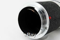 Leica Leitz Wetzlar Elmar 135mm F4 Silver Chrome Lens From Japan Very good