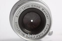 Leica Leitz Wetzlar Elmar 2.8/50 Leica M39 50mm 2.8 retractable GERMANY lens