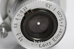 Leica Leitz Wetzlar Elmar 3,5/5 Germany Lens versenkbar 3,5/50