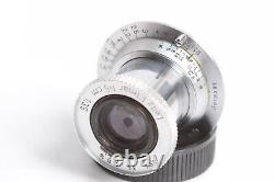 Leica Leitz Wetzlar Elmar 3.5/50 Lens Swrew Mount M39 5cm 3.5