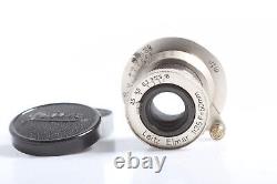 Leica Leitz Wetzlar Elmar 3.5/50 Nickel Screw Mount M39 50mm 3.5