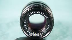 Leica Leitz Wetzlar Elmar-C 90 mm F4 lens with M-mount
