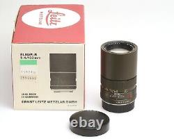 Leica Leitz Wetzlar Elmar-R 14/180 mm #2882972 Year 1978 Safari Version