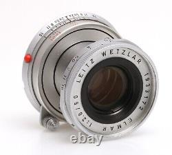 Leica Leitz Wetzlar Elmar Retractable 1 2,8/50 MM #1933172 Year 1962 for M