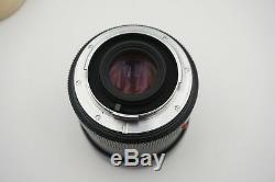 Leica Leitz Wetzlar Macro-Elmar-R 14/100 Lens with Caps and Plastic Case