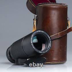 Leica Leitz Wetzlar Vario Elmar R 4 75-200mm Zoom lens with Leather Case
