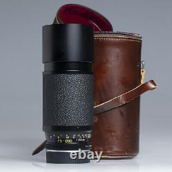 Leica Leitz Wetzlar Vario Elmar R 4 75-200mm Zoom lens with Leather Case