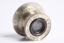Leica Leitz Wetzlar nickel Elmar 3.5/50 screw mount M39 5 cm 3.5
