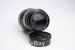 Leica-M Ernst Leitz Wetzlar Tele-Elmar 135mm F4 Telephoto Lens Clean with Shade